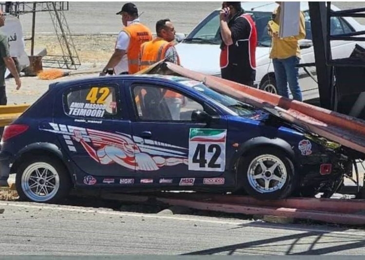 فاجعه در پیست اتومبیلرانی آزادی با چاشنی مرگ!