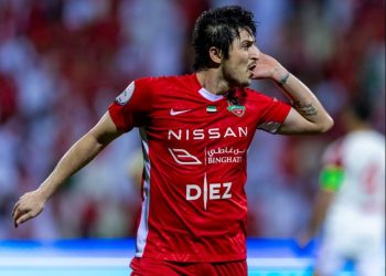 توپ طلای امارات در دستان سردار ایرانی