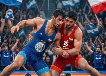 سورپرایز بزرگ لیگ کشتی؛ تانک روس مقابل حسن یزدانی!